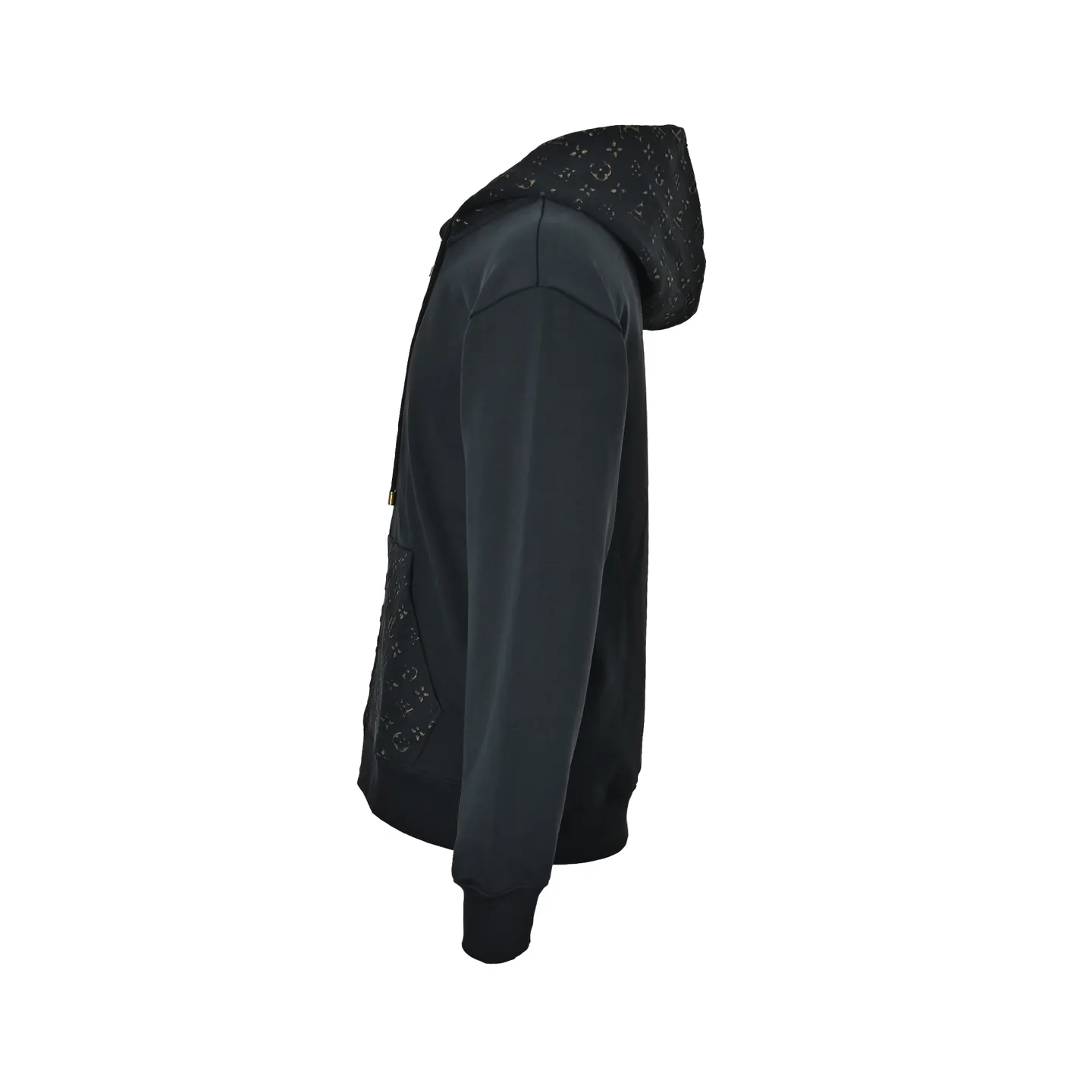 Louis Vuitton/Louis Vuitton presbyopic embossed embossed zipper hooded jacket